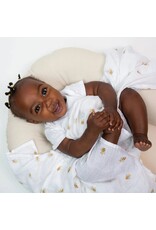 Lulujo Muslin Swaddle Blanket - Bees