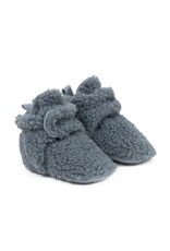 Snap Bootie Sherpa Blue Grey 0-3 months