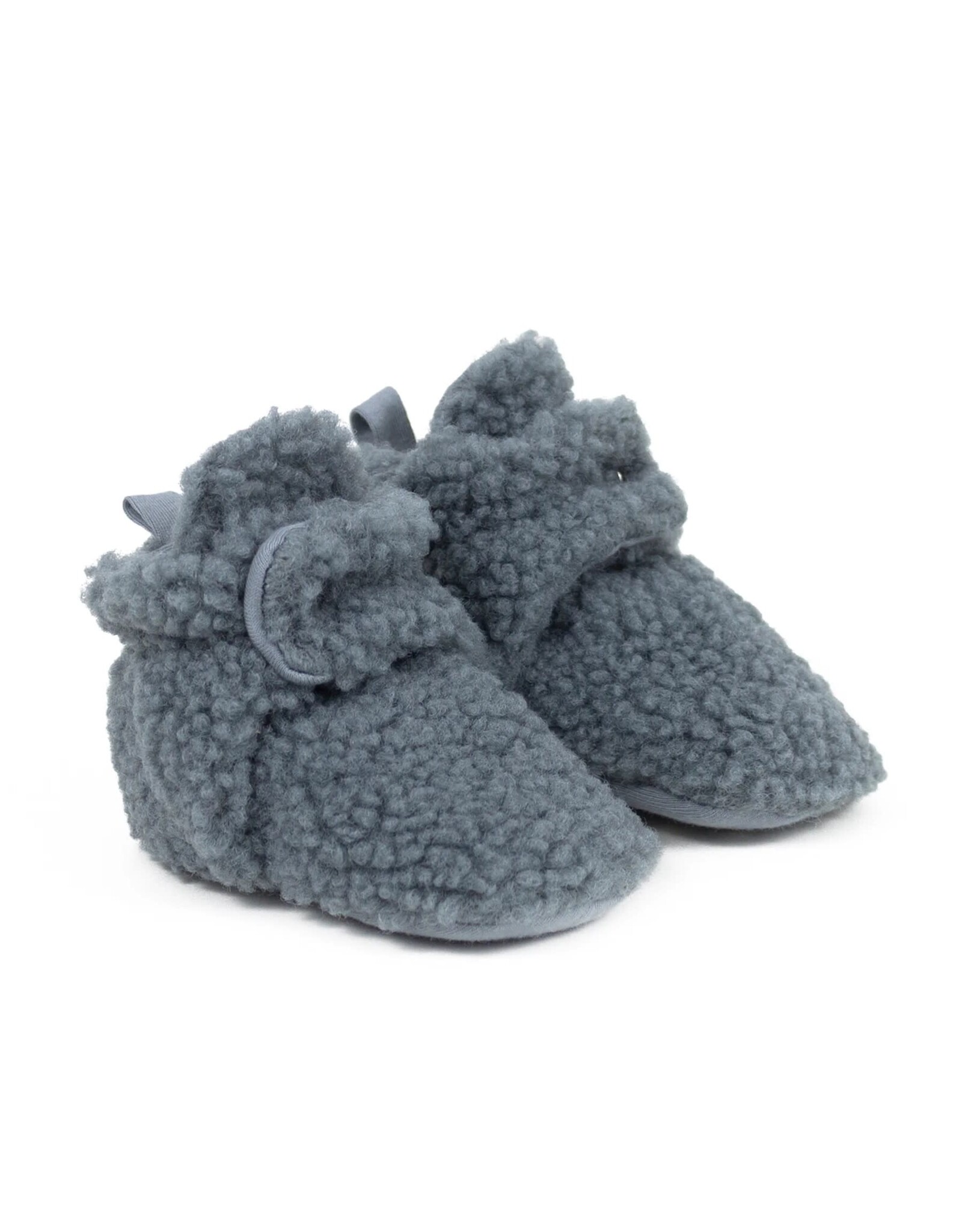 Snap Bootie Sherpa Blue Grey 0-3 months