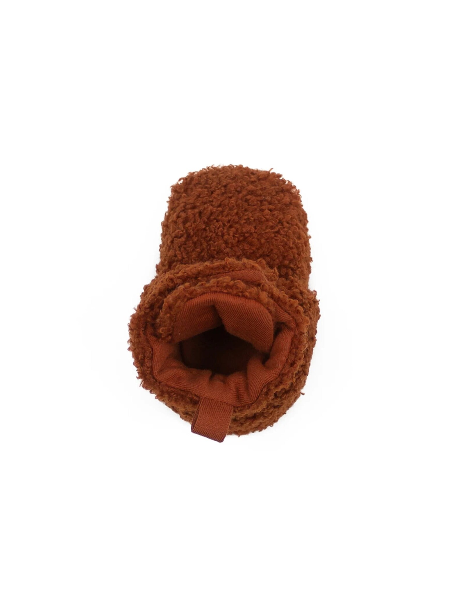 Snap Bootie Sherpa Ginger 0-3 months