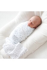 Swaddle Blanket Muslin Cotton LG Stars