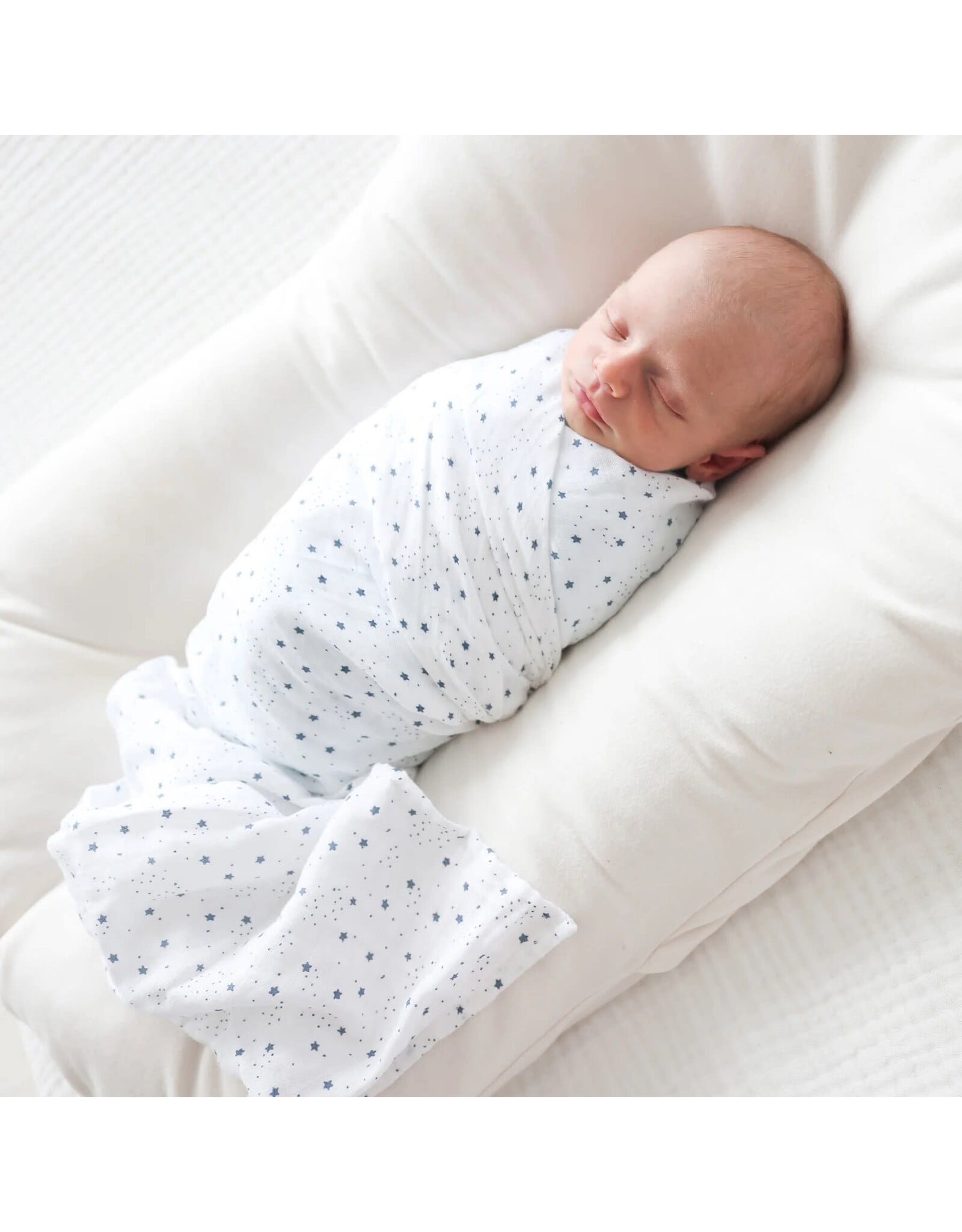 Muslin Swaddle Blanket - Stars