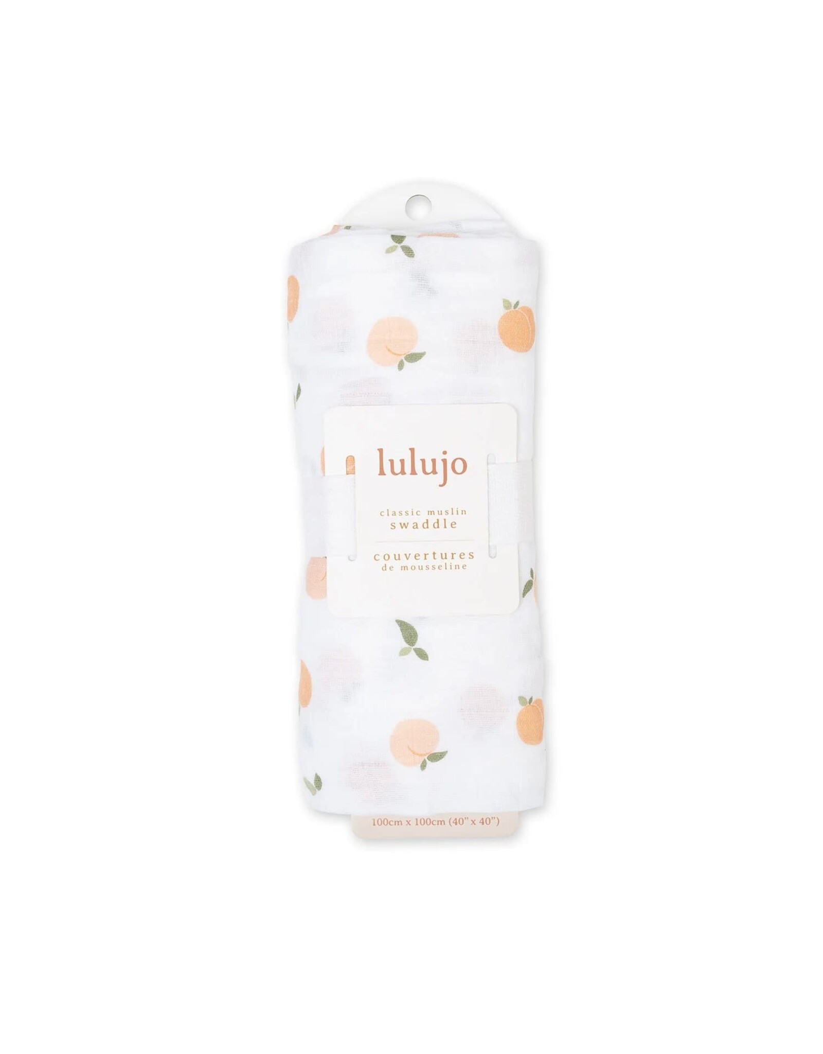 Muslin Swaddle Blanket - Peaches