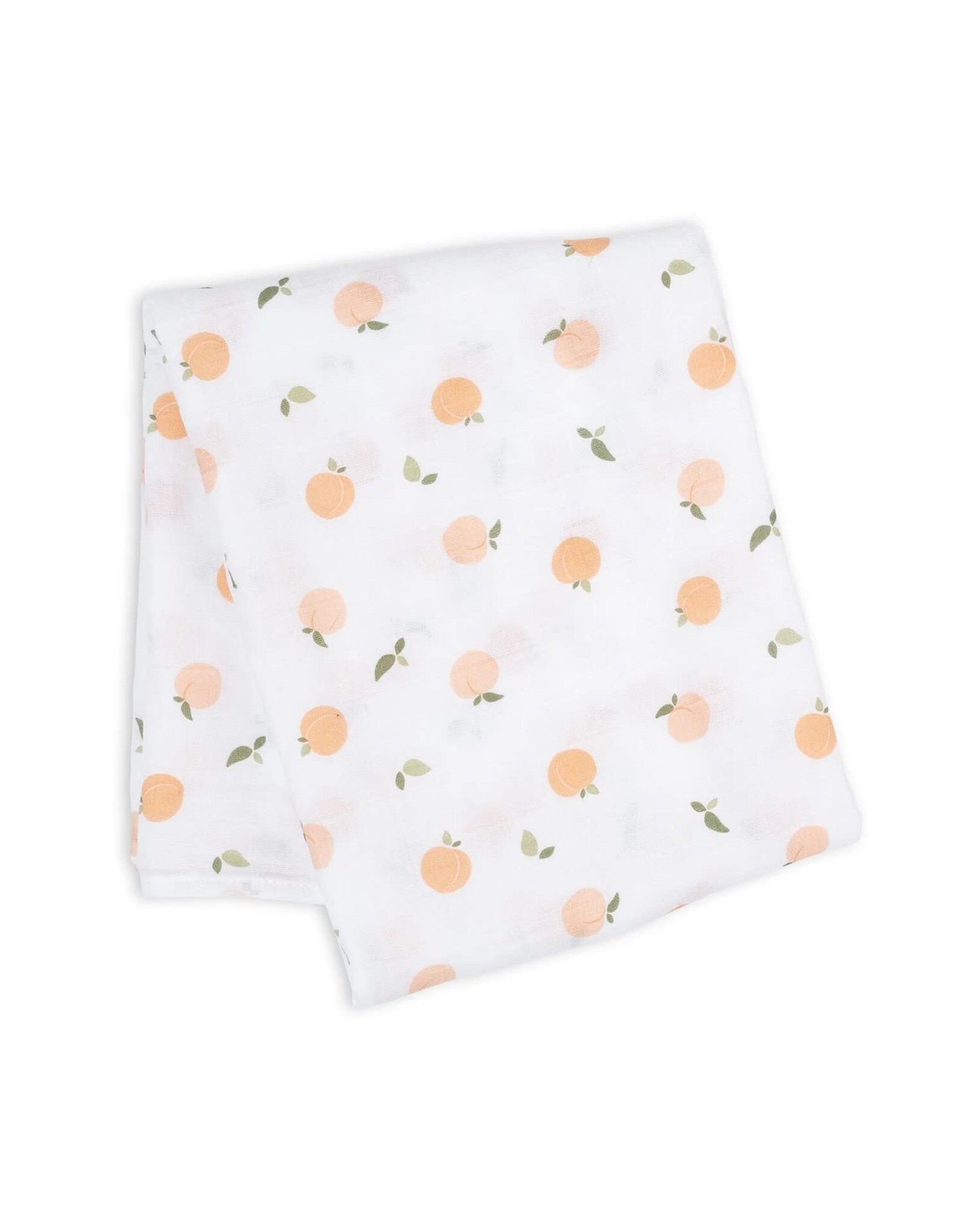 Swaddle Blanket Muslin Cotton LG Peaches