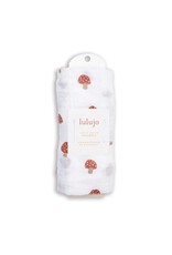 Muslin Swaddle Blanket - Mushroom