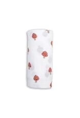 Muslin Swaddle Blanket - Mushroom