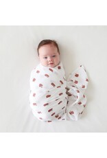 Muslin Swaddle Blanket - Mushroom