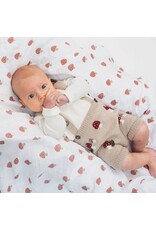 Muslin Swaddle Blanket - Mushroom