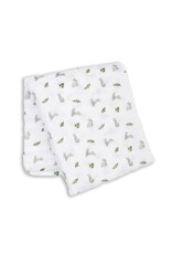 Muslin Swaddle Blanket - Bunnies