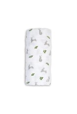 Muslin Swaddle Blanket - Bunnies