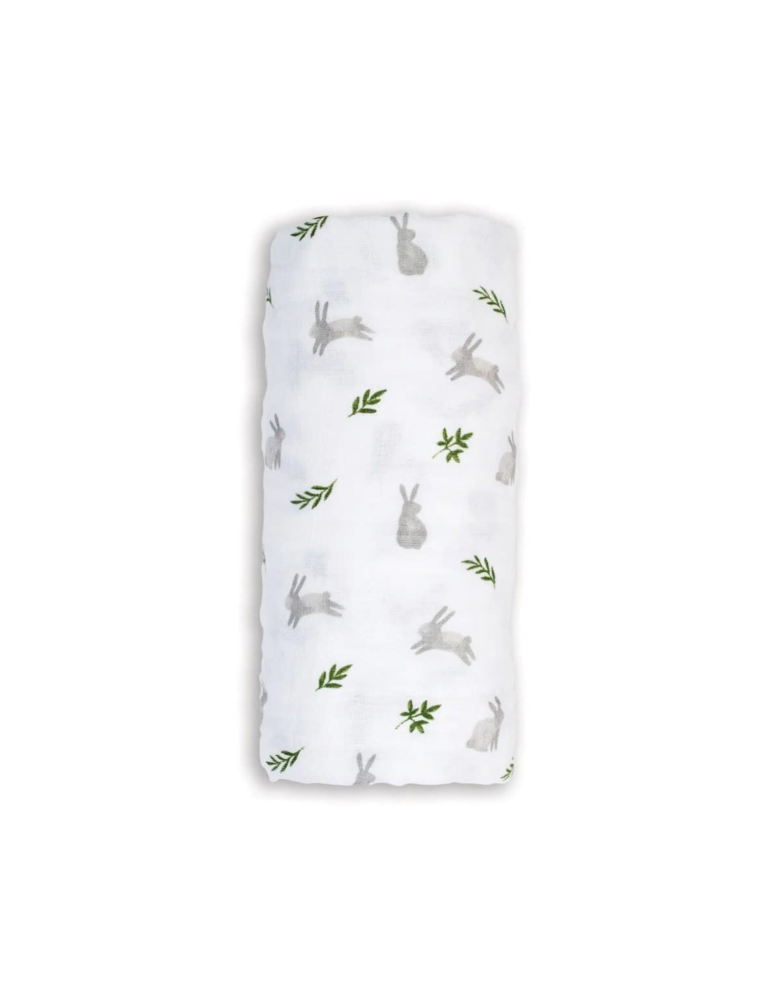 Muslin Swaddle Blanket - Bunnies