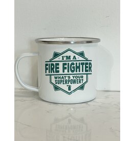 Enamel Mug - Fire Fighter