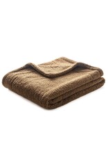 Plush Brown Throw 50"x60"