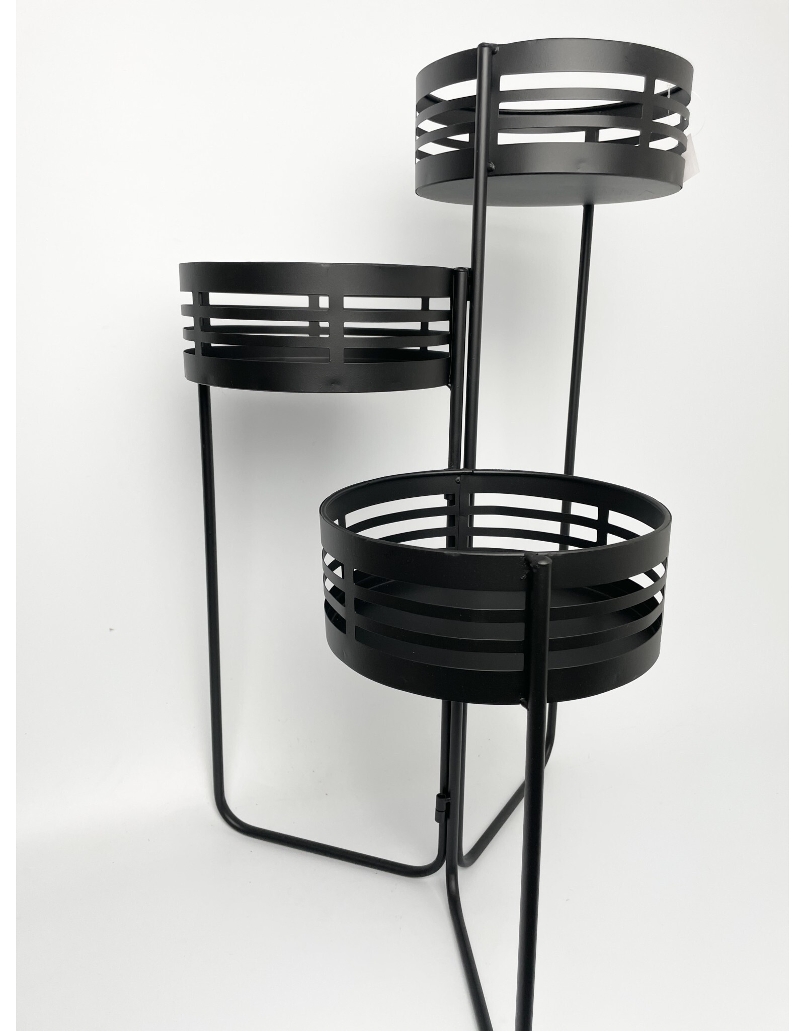 3 Tier Planter Black