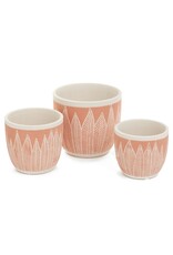 Orange Coral Planter - Med