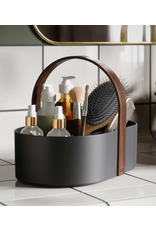 Bellwood Storage Caddy  - Black/Walnut
