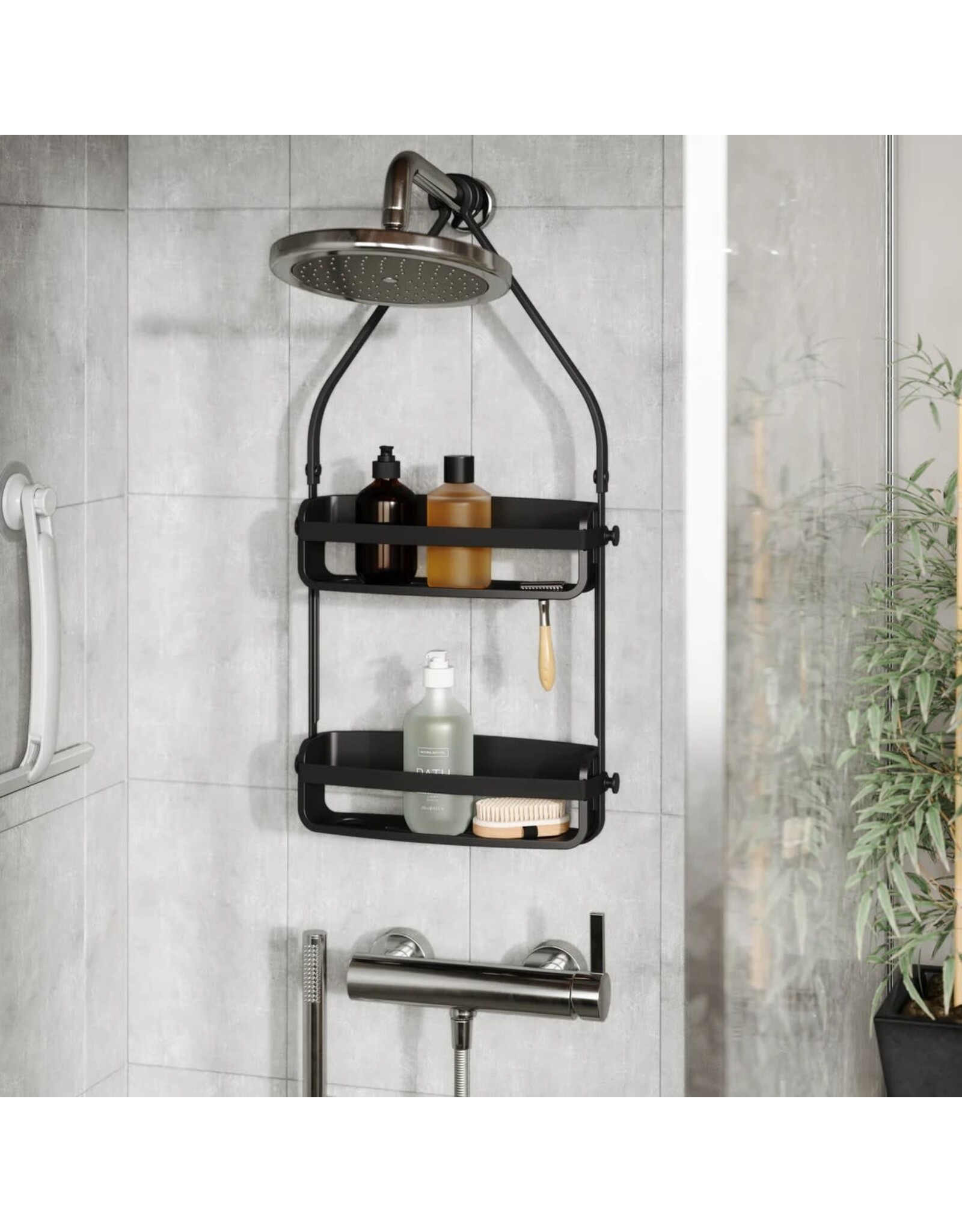 Flex Shower Caddy - Black