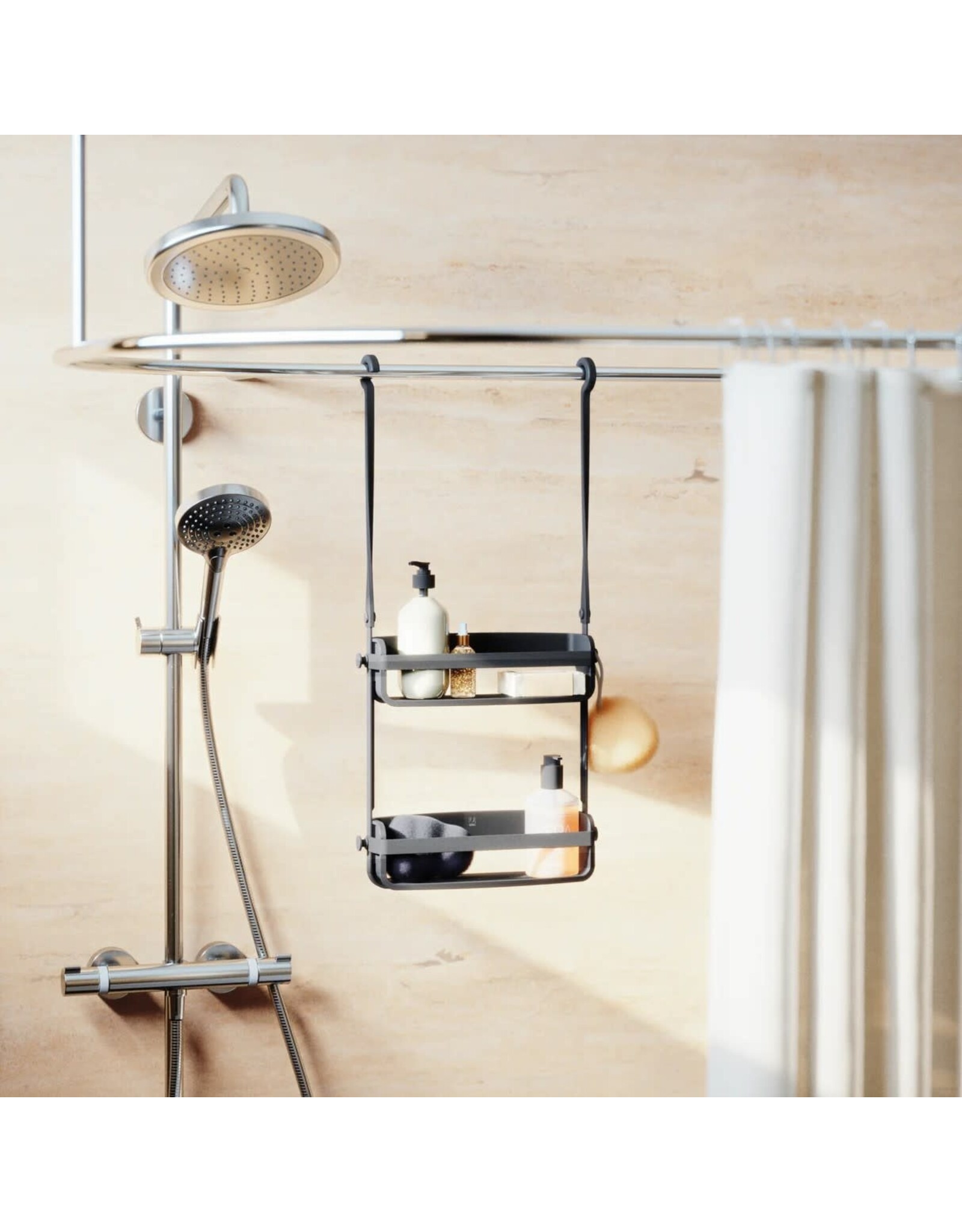 Flex Shower Caddy - Black