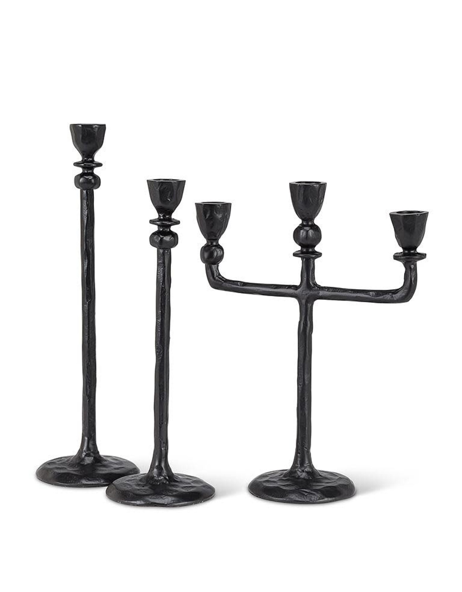 Forged Metal Candelabra