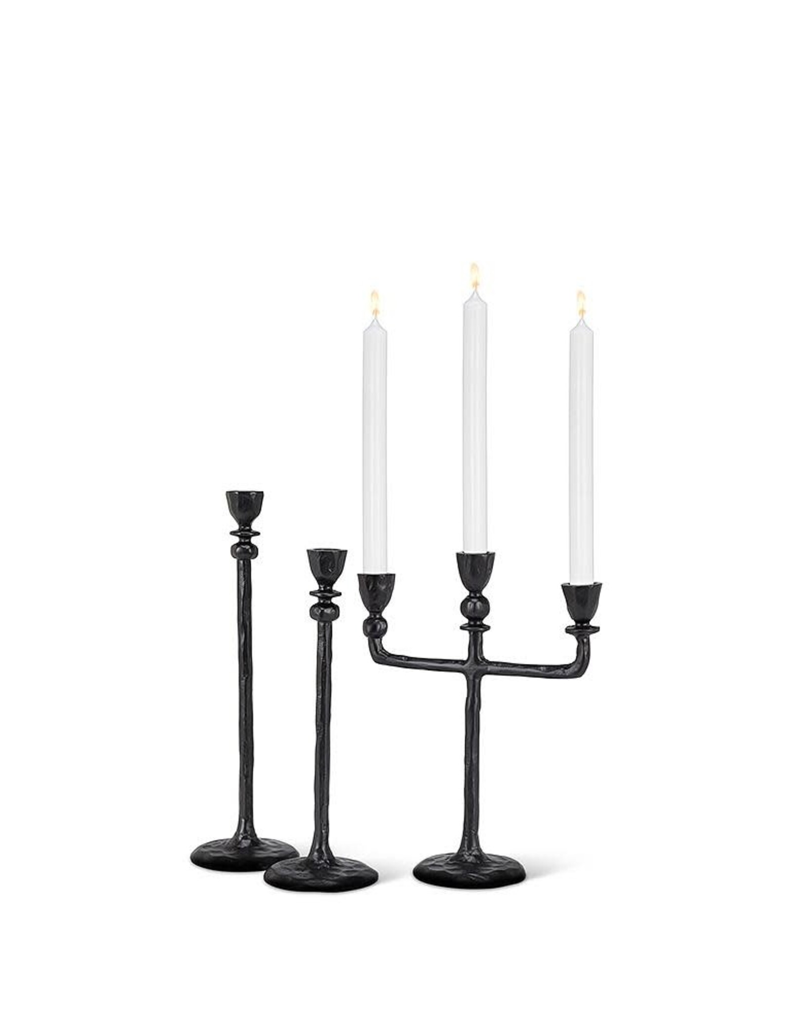 Forged Metal Candelabra