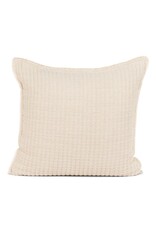 Overstitch Square Pillow - Beige