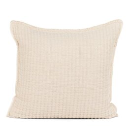 Overstitch Square Pillow - Beige