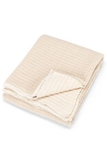 Overstitch Throw - Beige