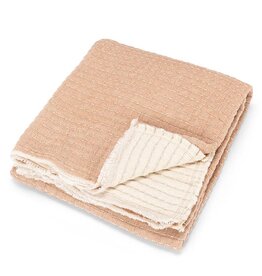Overstitch Throw - Terracotta