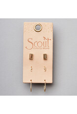 Courtney Stud Trio - Gold