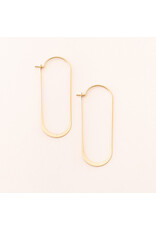 Refined Earring Collection - Cosmic Oval/Gold Vermeil
