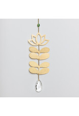 Suncatcher - Lotus/African Turquoise