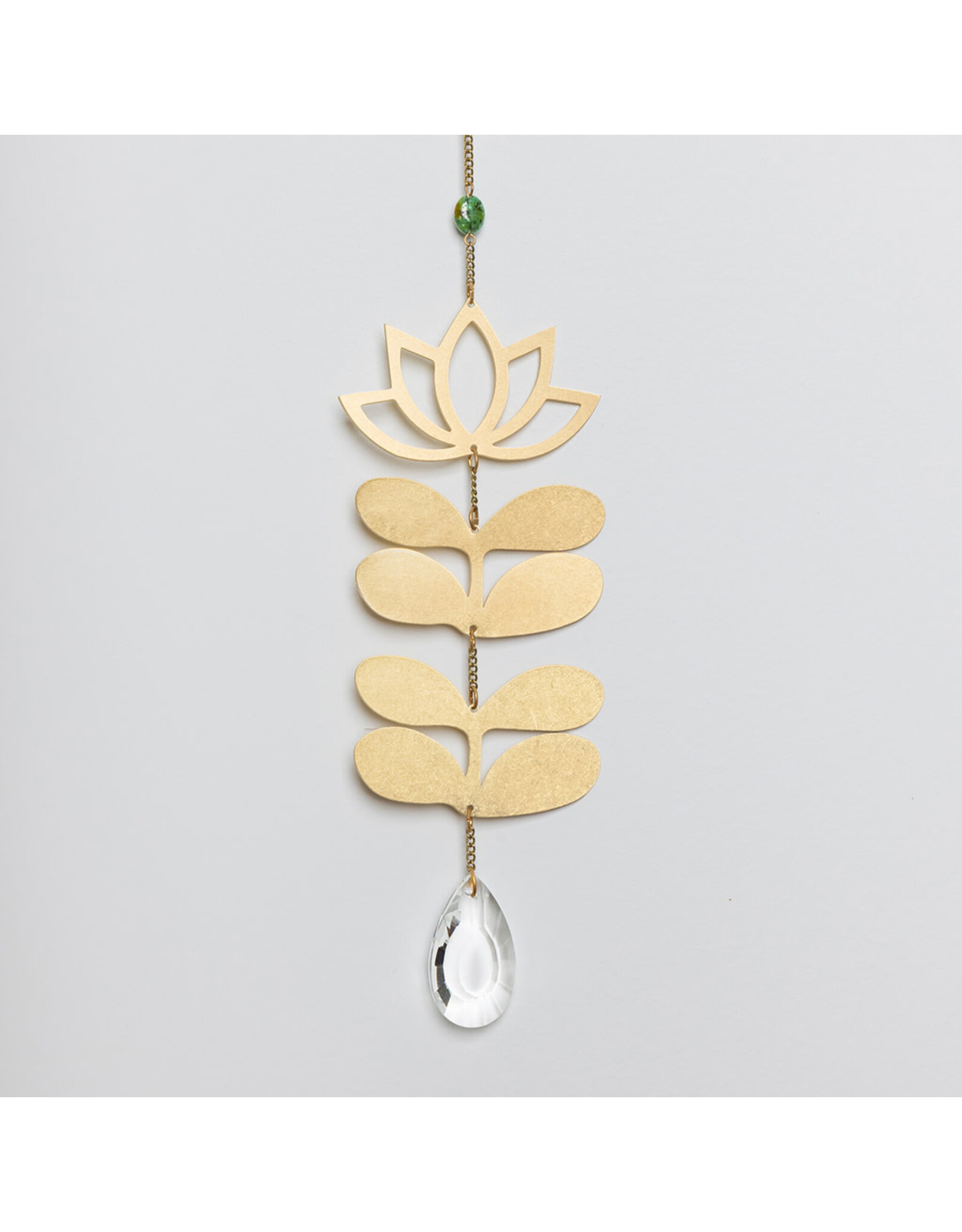 Suncatcher - Lotus/African Turquoise