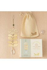 Suncatcher - Lotus/African Turquoise