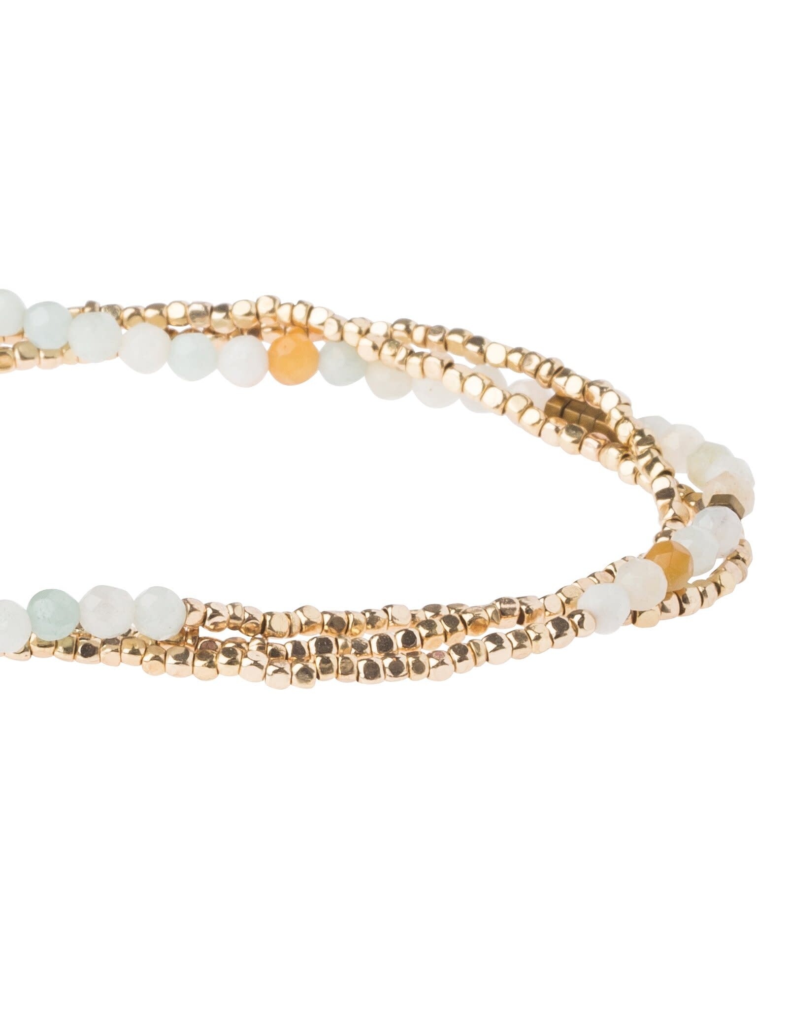 Delicate Stone - Amazonite Gold