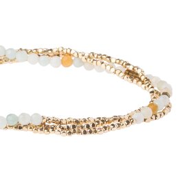 Delicate Stone - Amazonite Gold