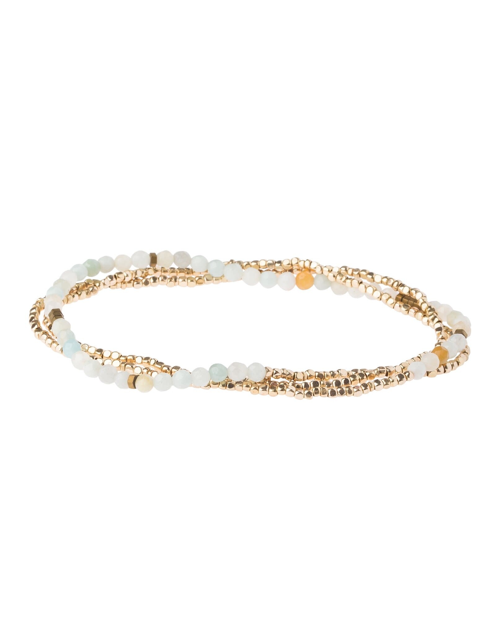 Delicate Stone - Amazonite Gold