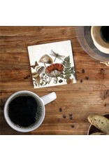 Coaster - Red Mushroom Dragonfly