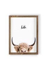 Framed Art - Hello