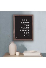 Framed Art - Plans I have for You