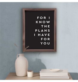 Framed Art - Plans I have for You