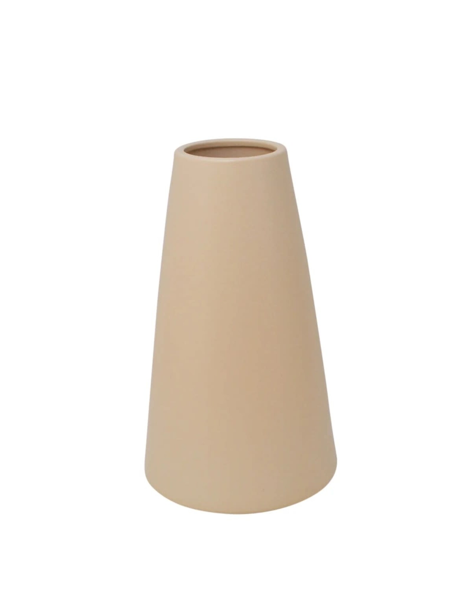 Conical Vase -Cream