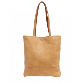 Amia 2 in 1 Reversible Tote - Doe/Cognac