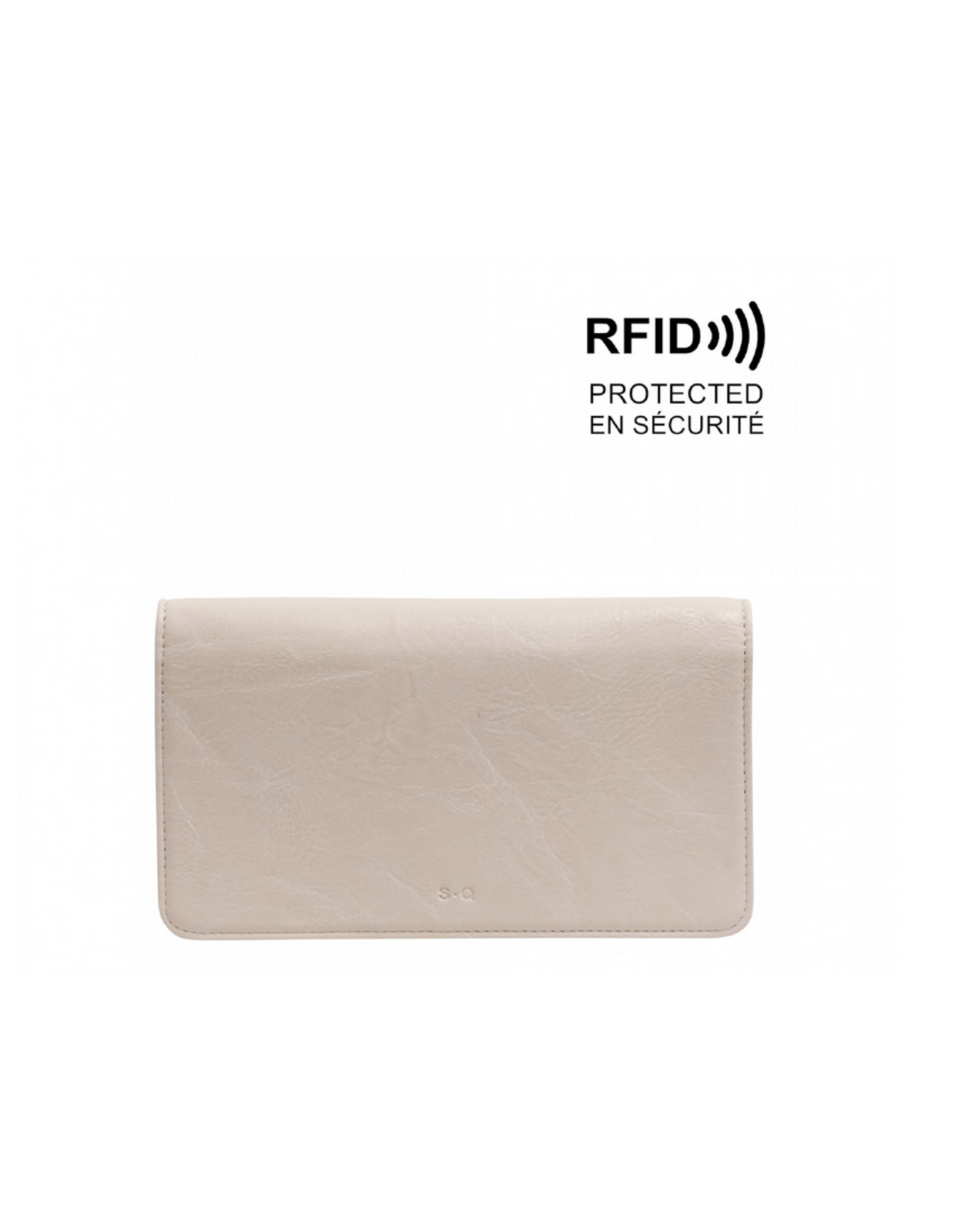 Rosina 2-in-1 Crossbody Wallet - Coconut Milk