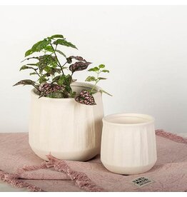 Textured Ceramic Pot - Large