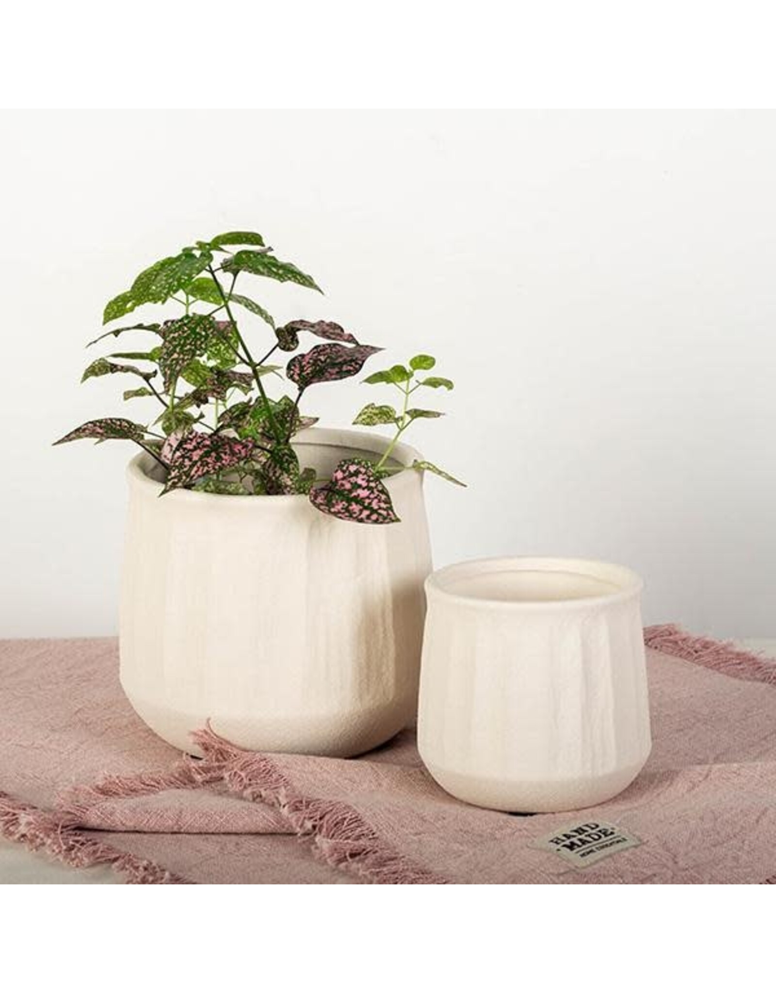 Textured Ceramic Pot - Small