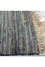 Jute & Cotton Rug with Fringe