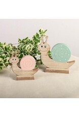 Wooden Snail - Blue