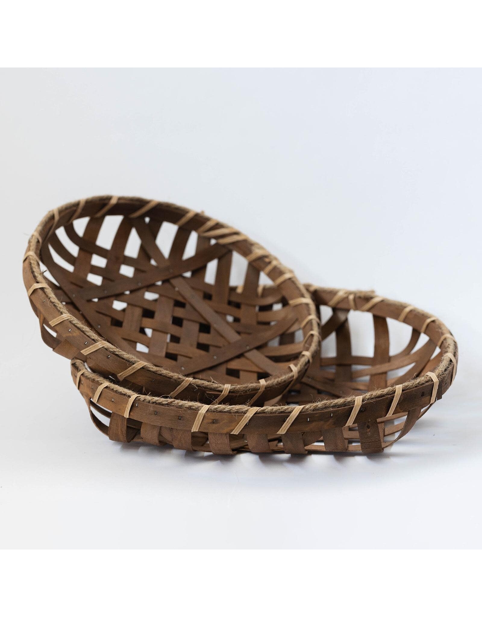 Round Woven Tray - Small