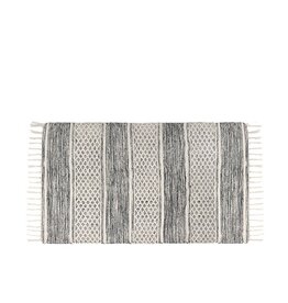Lima Tasseled Floor Mat 24 X 36 Grey