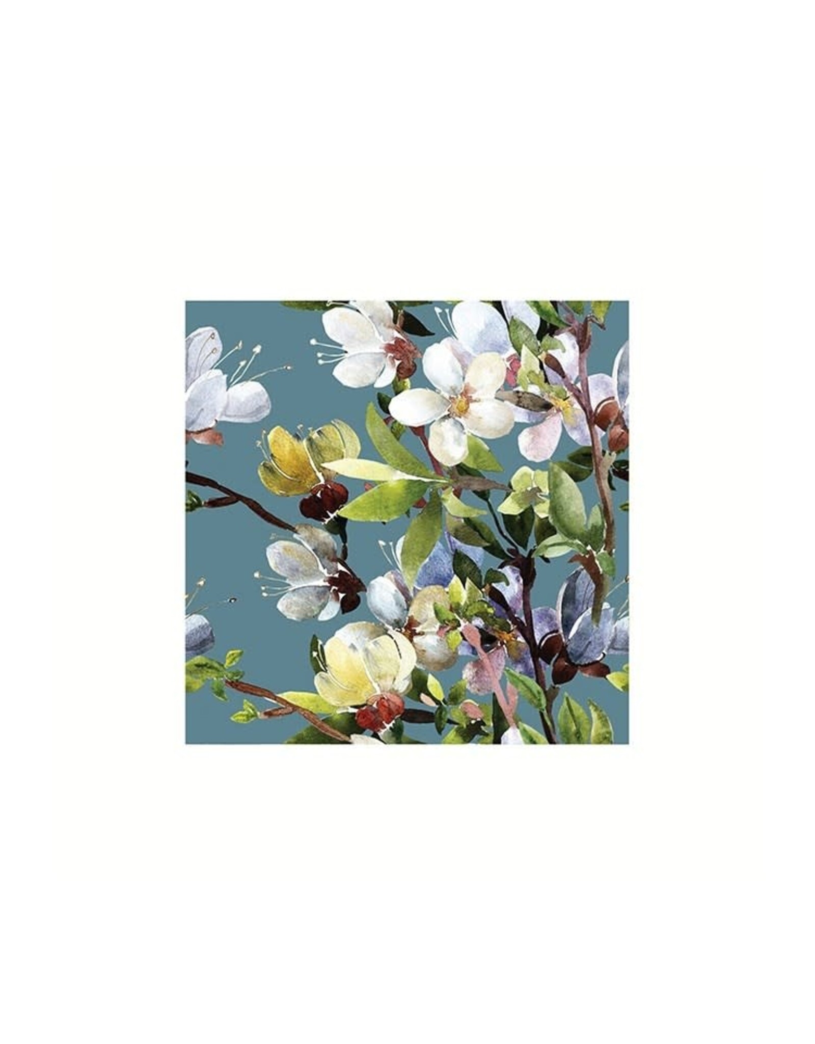 Magnolia Forest Printed Cocktail Napkin 20pk